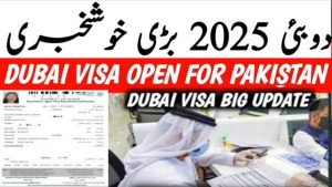 Dubai visit visa work visa open for Pakistan