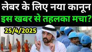 New law for labor in Dubai created a stir everywhere?